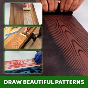 DIY wood texture – Σετ για βαφή υφής ξύλου (2 κομμάτια) 03