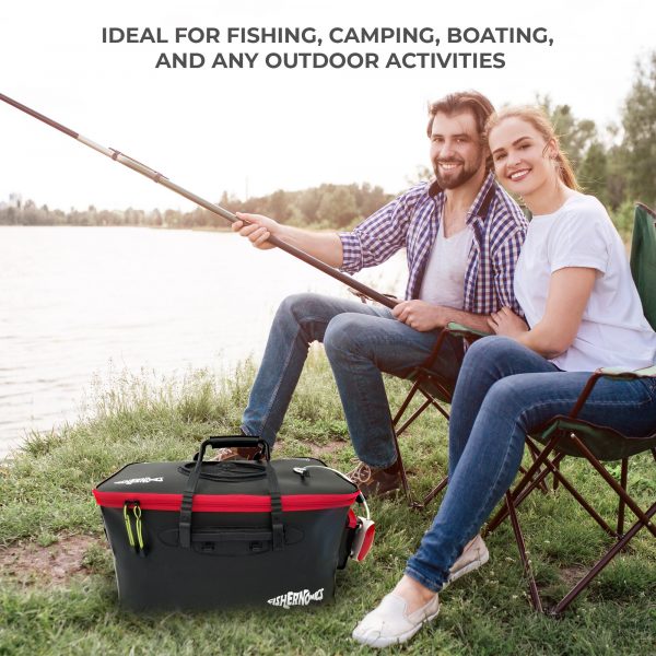 Foldable fishing bucket – Αναδιπλούμενος κάδος ψαρέματος slider