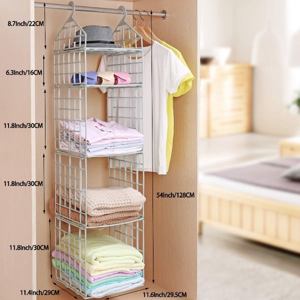 Hanging rack – Πτυσσόμενο ράφι αποθήκευσης (5 συρτάρια) slider