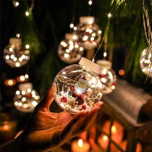 SANTA BALL – Λαμπερές χριστουγεννιάτικες μπάλες (3m) 03