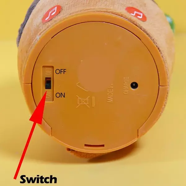 DANCING CACTUS – Μαγικός κάκτος που τραγουδάει και χορεύει με φωτισμό LED-light™ slider