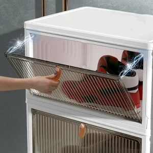 HOMEBOX – Κουτιά αποθήκευσης με καπάκι και ρόδες 03