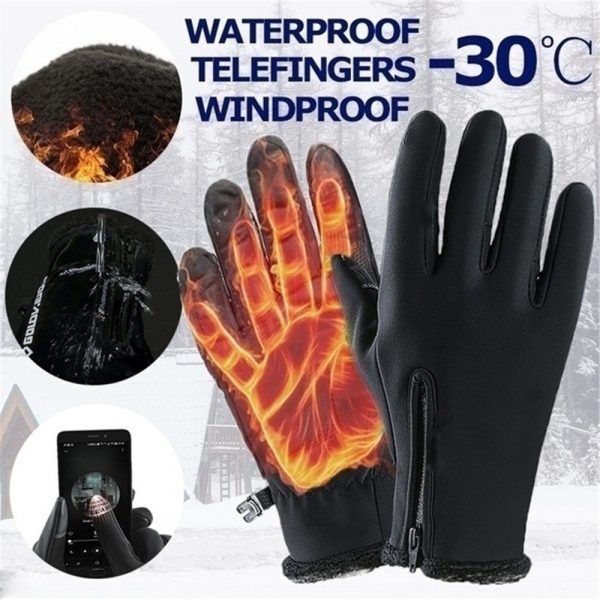 HeatGloves – Extreme Thermal Χειμερινά Γάντια Touchscreen Friendly