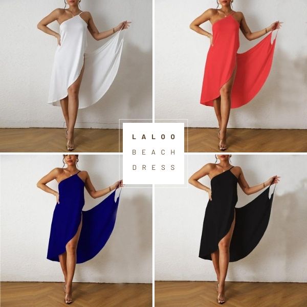 Ευέλικτο καλοκαιρινό φόρεμα – LALOO BEACH DRESS